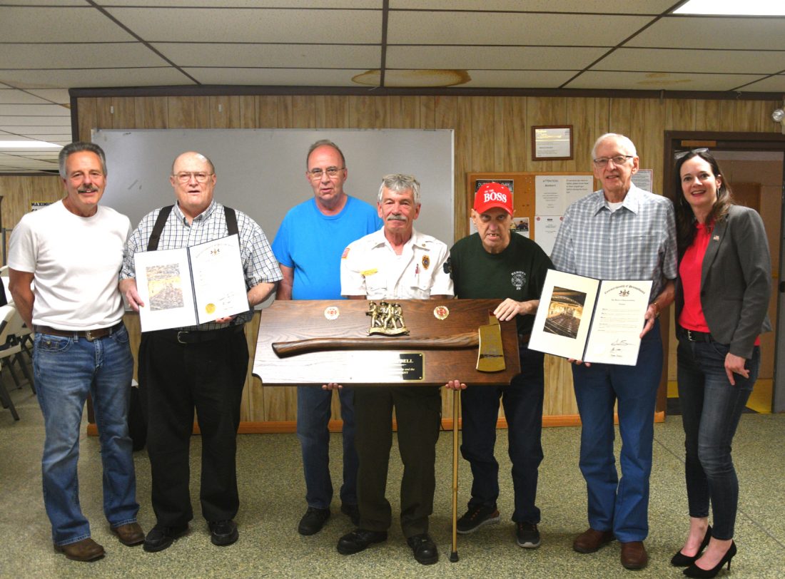 Renovo Fire Department pays tribute to a quartet of volunteers News